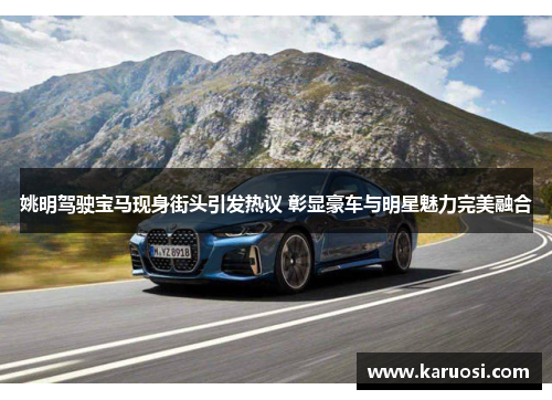 姚明驾驶宝马现身街头引发热议 彰显豪车与明星魅力完美融合